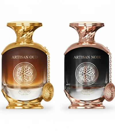 Artisan Oud and Noir extrait de parfum bundle by Anfar 1950 – Luxury Arabian fragrance set from Oudh Shop UK