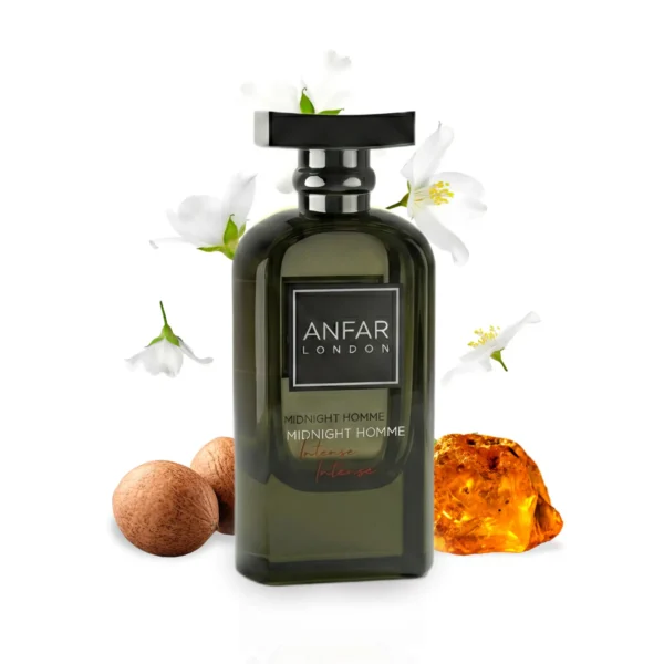 Dior Sauvage Elixir alternative Midnight Homme Intense by Anfar London is a powerful 100ml extrait de parfum