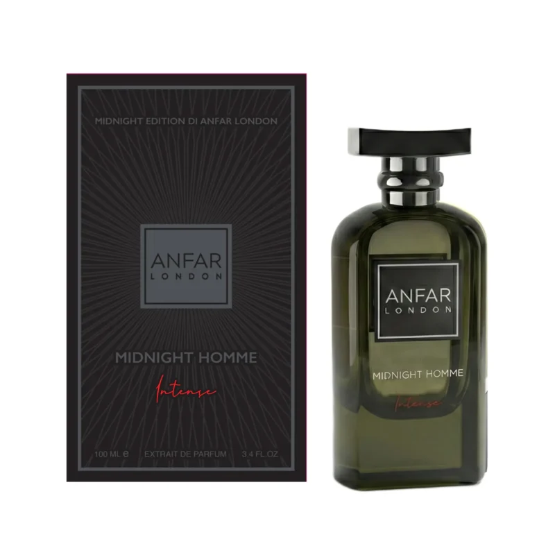Dior Sauvage Elixir alternative Midnight Homme Intense by Anfar London is a powerful 100ml extrait de parfum