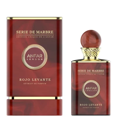 Rojo Levante Extrait de Parfum 100ml bottle by Anfar London – Série de Marbre Collection