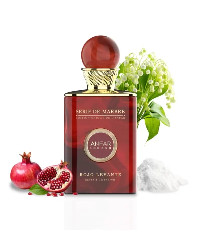Rojo Levante Extrait de Parfum 100ml bottle by Anfar London – Série de Marbre Collection