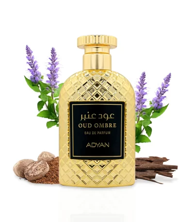 Oud Ombre by Adyan – 100ml Smoky Oud Perfume Bottle