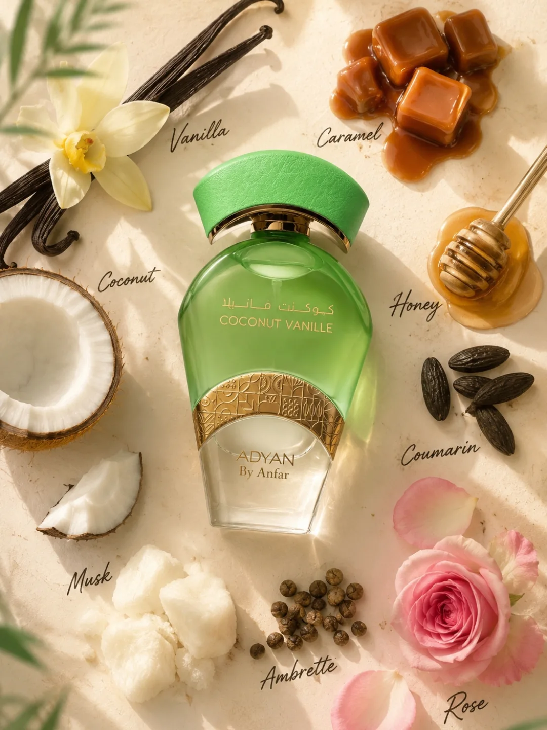 Coconut Vanille by Adyan Perfume Bottle