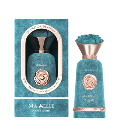 Ma Belle by Anfar 1950 Pour Femme – Florence de Anfar Series Amber Floral Perfume Bottle