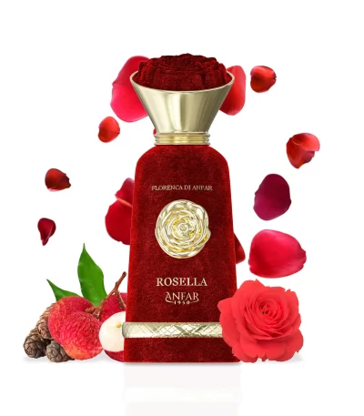 Rosella by Anfar 1950 – Florence de Anfar Series Luxury Floral Amber Perfume Bottle