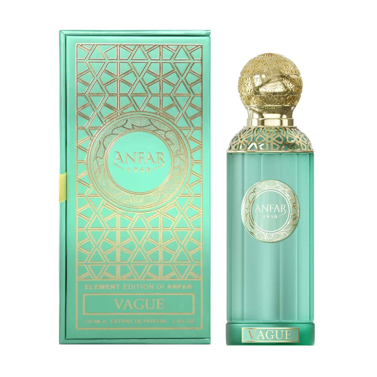 Vague by Anfar – 100ml Element Edition de Anfar Oud Leather Perfume Bottle