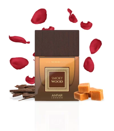 Smoky Wood by Anfar – 100ml Smoky Oud & Woody Perfume Bottle