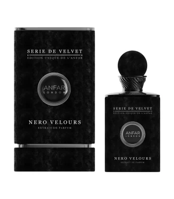 Nero Velours by Anfar London – 100ml Série de Velvet Citrus & Woody Musk Perfume Bottle