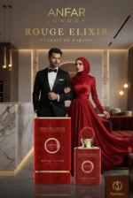 Rouge Elixir by Anfar London – 100ml Série de Velvet Extrait rosewood Perfume Bottle a perfect perfume gift