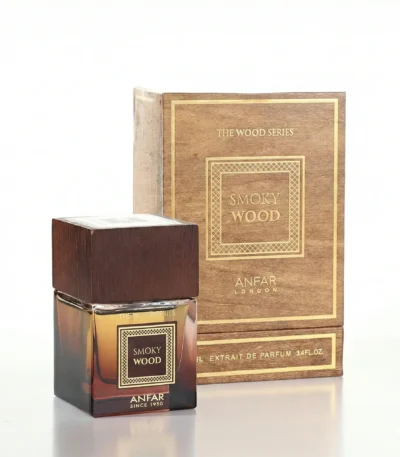 Smoky Wood by Anfar – 100ml Smoky Oud & Woody Perfume Bottle