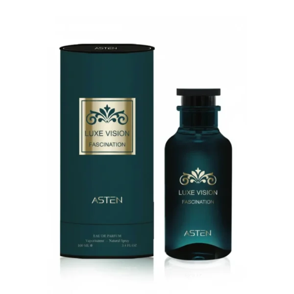 Luxe Vision Fascination by Asten, a captivating 100ml Eau de Parfum. As one of the most sought-after designer inspired fragrances, Fascination is a masterful tribute to the sophisticated spirit of Louis Vuitton Imagination.