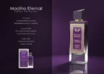 Madiha Eternal by Adyan: The affordable Extrait De Parfum similar to Delina by Parfums de Marly. Experience the best long-lasting perfume with vibrant Litchi, Peony, and a clean Haitian Vetiver base. Unisex scent. available at Oudh Shop