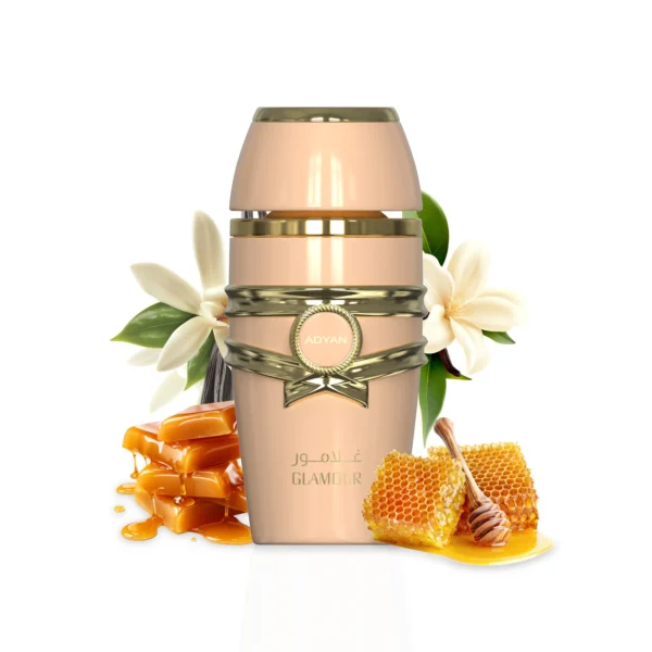 Glamour by Adyan, an unforgettable sweet smelling arabian perfume, similar to Jean Paul Gaultier Scandal and Paco Rabanne Olympéa.