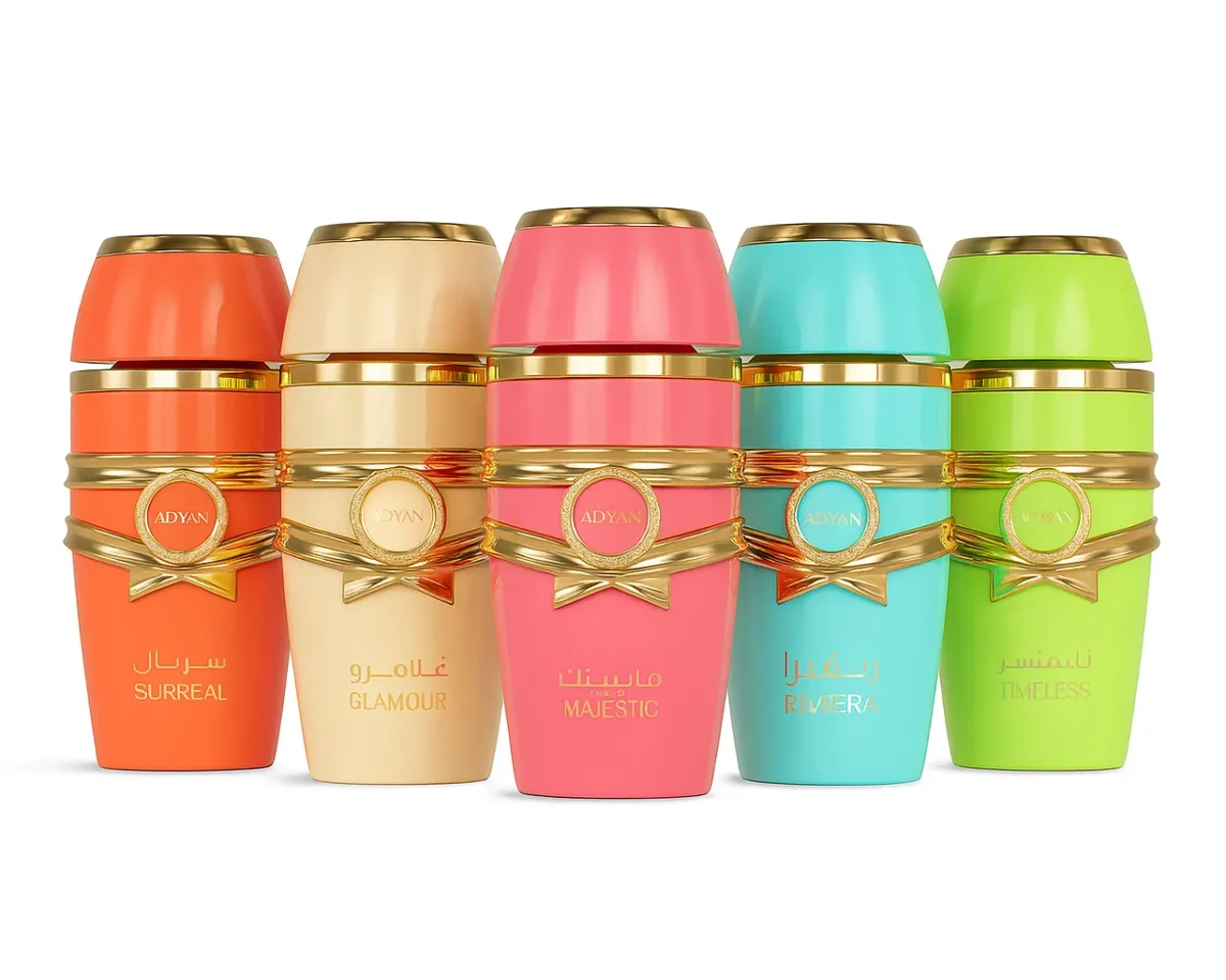 The Pastels of Arabia Series Full Collection 5x100ml Extrait de Parfum - Image 1