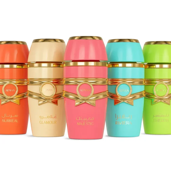 The Pastels of Arabia Series Full Collection 5x100ml Extrait de Parfum
