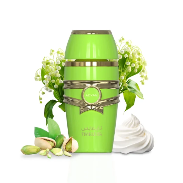 Adyan Timeless 100ml Extrait De Parfum perfume bottle, showcasing its elegant and modern design.