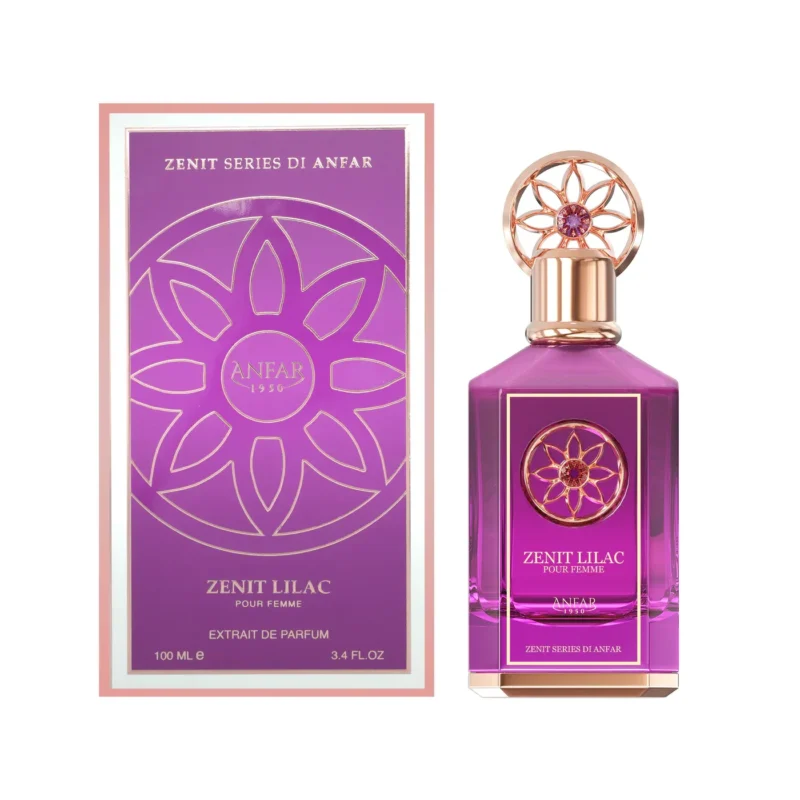 best and long-lasting perfume for ladies, Zenit Lilac by Anfar at oudh shop has earned its reputation as one of the best Arabian perfume in UK.