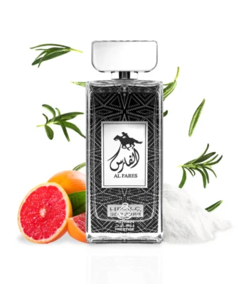 Al Fares Unisex Perfume by Adyan. This is a sophisticated and long-lasting Arabian oud perfume. It comes in a generous 100ml Eau de Parfum (EDP) bottle.