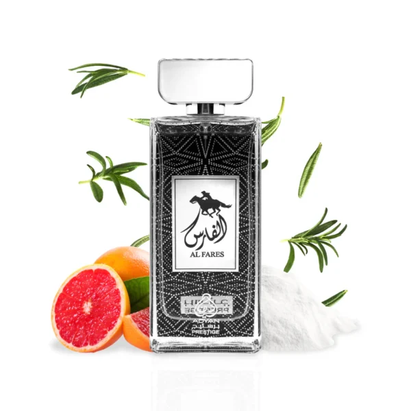 Al Fares Unisex Perfume by Adyan. This is a sophisticated and long-lasting Arabian oud perfume. It comes in a generous 100ml Eau de Parfum (EDP) bottle.