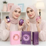 An elegant glass perfume bottle for Luna 100ml Extrait de Parfum by Anfar 1950, with a luminous liquid and a refined cap, shown in a clean product shot.