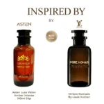 lV amber intense by asten 100ml edp inspired by ombre nomad