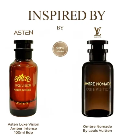 lV amber intense by asten 100ml edp inspired by ombre nomad