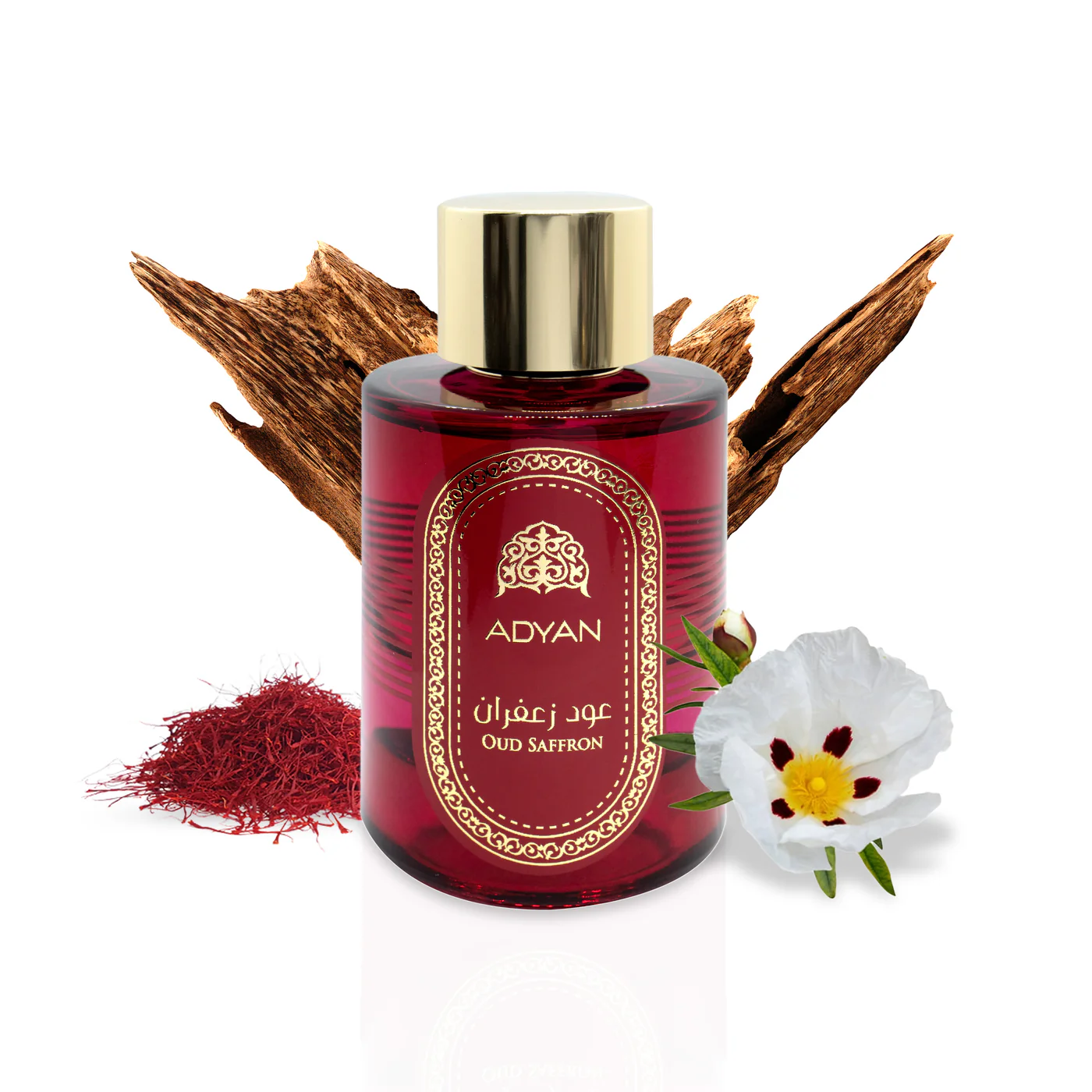 Oud Saffron by Adyan 100ml EDP – Rose Oud Perfume for Men and Women-hugo boss Luxury oud saffron fragrance similar to Hugo Boss Oud Saffron