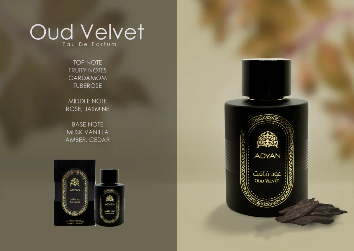 Buy Oud Velvet perfume online UK – Adyan 100ml Extrait de Parfum