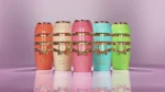 pastels of arabia Adyan series 100ml Extrait De Parfum perfume bottles, showcasing its elegant and modern design.