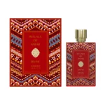 A bottle of Anfar London's Rituals of Anfar Divine luxury arabian musk woodyperfume, with its elegant design, showcased on a clean background.
