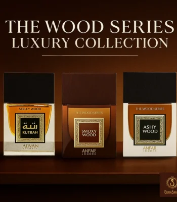 Wood seriesby Anfar 100ml Extrait de Parfum bottle – unisex oud perfume exclusive at oudh shop