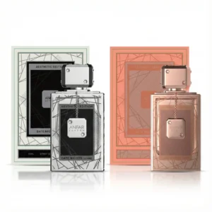 Date Nights Duo Set by Anfar London, the ultimate romantic his and hers perfume set for anniversary, wedding or valentines day.