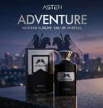 Adventure by Asten commanding 100ml Eau de Parfum is a top-tier designer inspired perfume that mirrors the legendary success and sophistication of Creed Aventus. As a standout Creed Aventus dupe.