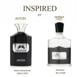 Adventure by Asten commanding 100ml Eau de Parfum is a top-tier designer inspired perfume that mirrors the legendary success and sophistication of Creed Aventus. As a standout Creed Aventus dupe.
