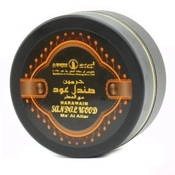 Premium Al Haramain Sandalwood Ma'al Attar Bakhoor Incense 60g