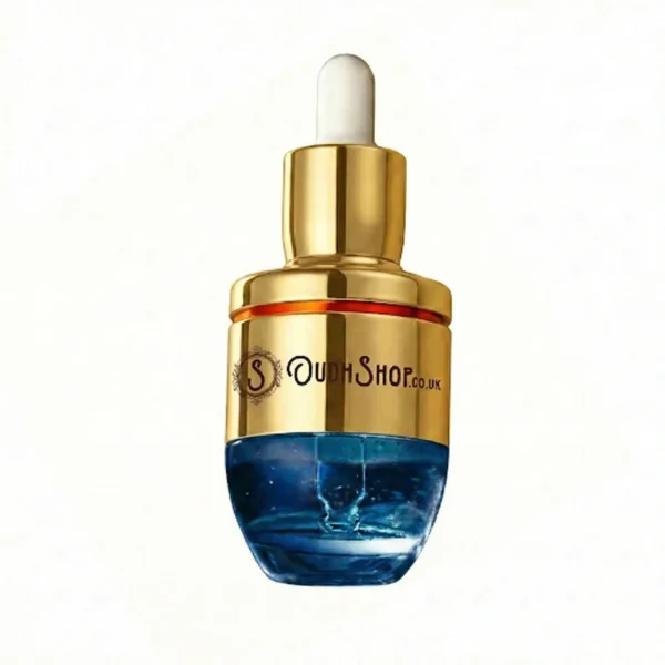 Blue Oud Attar Perfume Oil an exquisite oud perfume oil is a sophisticated unisex blend