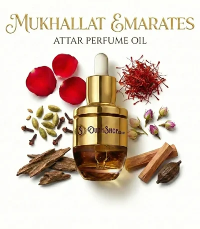 Mukhallat Emirates Attar Perfume Oil majestic oud attar perfume oil