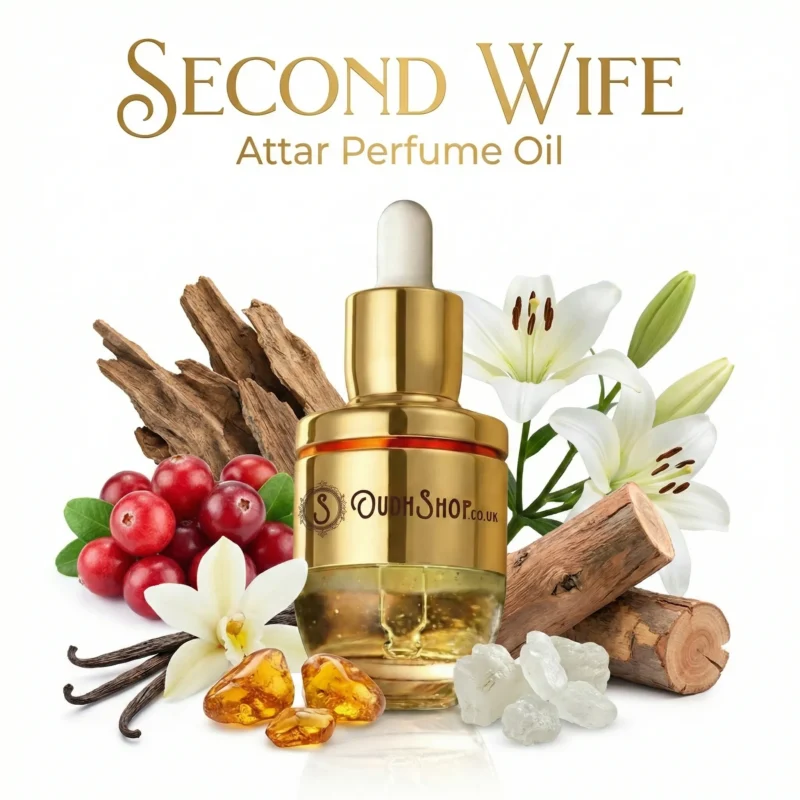 Second Wife Attar Perfume Oil exquisite unisex fragrance oil at oudh shop