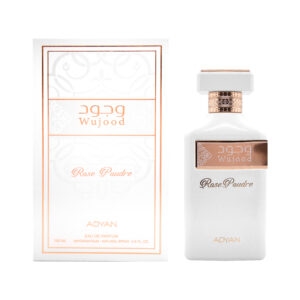 Powdery Vanilla Perfume for women Wujood Rose Poudre by Adyan perfume with packaging