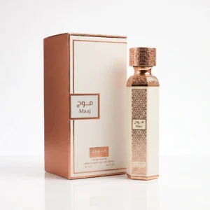 white musk perfume mauj by anfar 200ml edp bottle and box