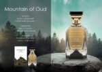 Sweet Arabian Oud Perfume by Ajyad – Elegant Mountain of Oud glass bottle with rich notes