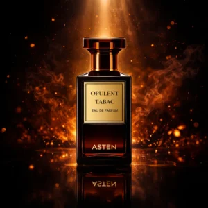 Sweet tobbaco vanilla oud Opulent Tabac by Asten 80ml edp tomford tobacco vanille inspired fragrance bottle presentation