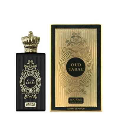 Tobacco Oud scent Perfume Oud Tabac by Anfar 80ml Parfum bottle