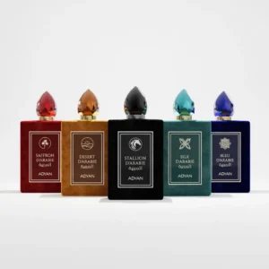 Arabian oud perfume D'Arabie by adyan beautiful velvert perfume bottles collection