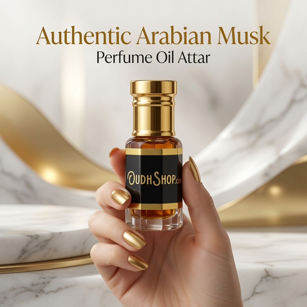 Authentic Arabian Musk Attar Perfume Oil
